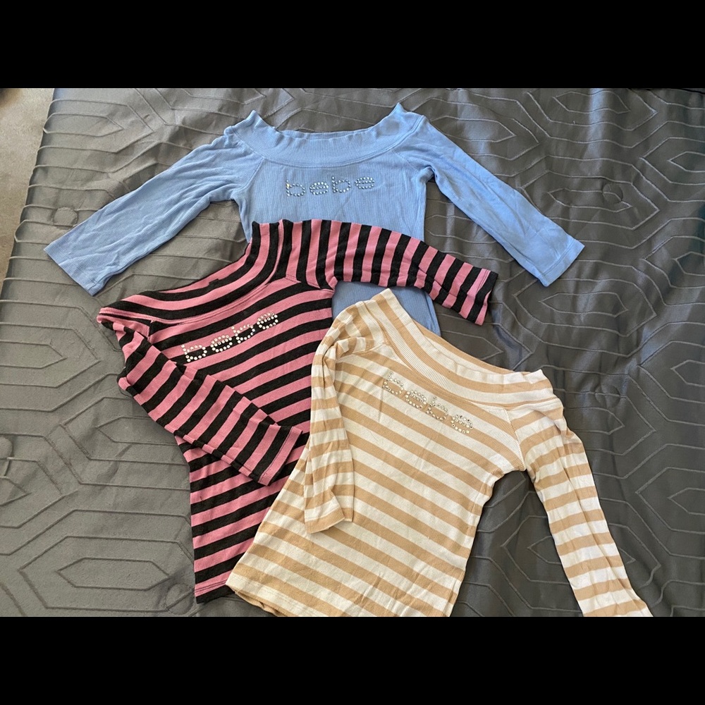 Bebe Mid length Tee Shirt